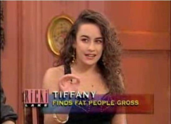 Fat people find Tiffany offensive