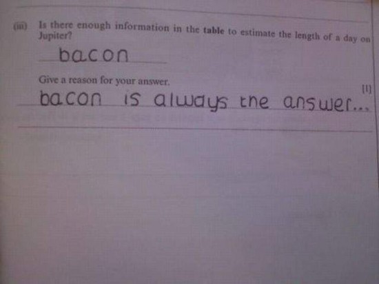 8 More Funny Test Answers *