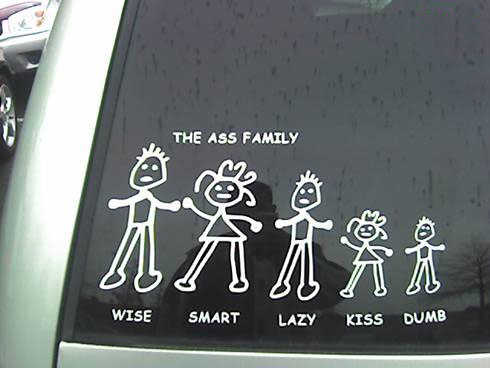 Funny Stickers    on In Pic Dumps And Tagged Cars Funny Funny Pics Bookmark The Permalink