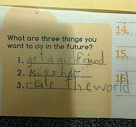 Funny homework answers tumblr