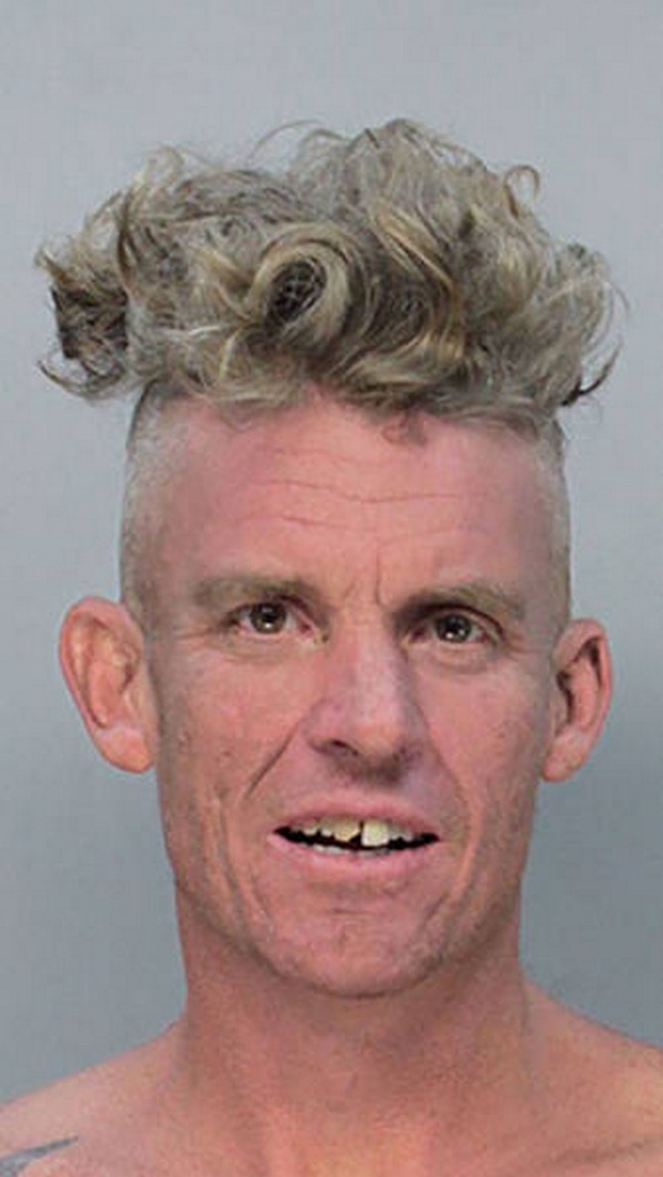 26 Most Unfortunate Haircuts From Mug Shots Pleated Jeans