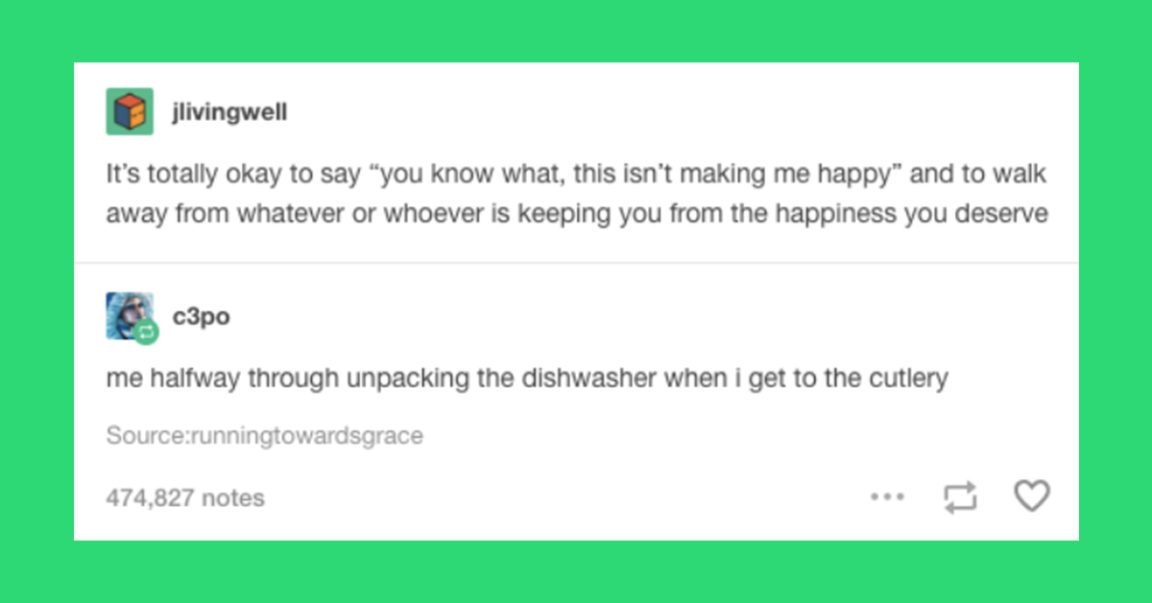 Outstanding Tumblr Posts Deserving Of Your Attention Today