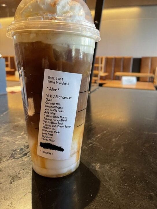 Viral Starbucks Order Has Baristas Sharing The Craziest Orders Theyve