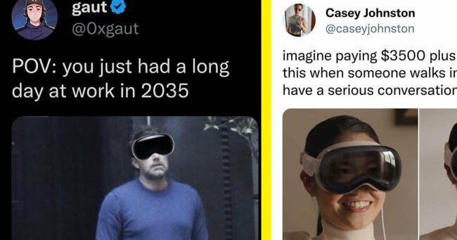 40 Apple Vision Pro VR Headset Memes That Are Almost As Funny As Its