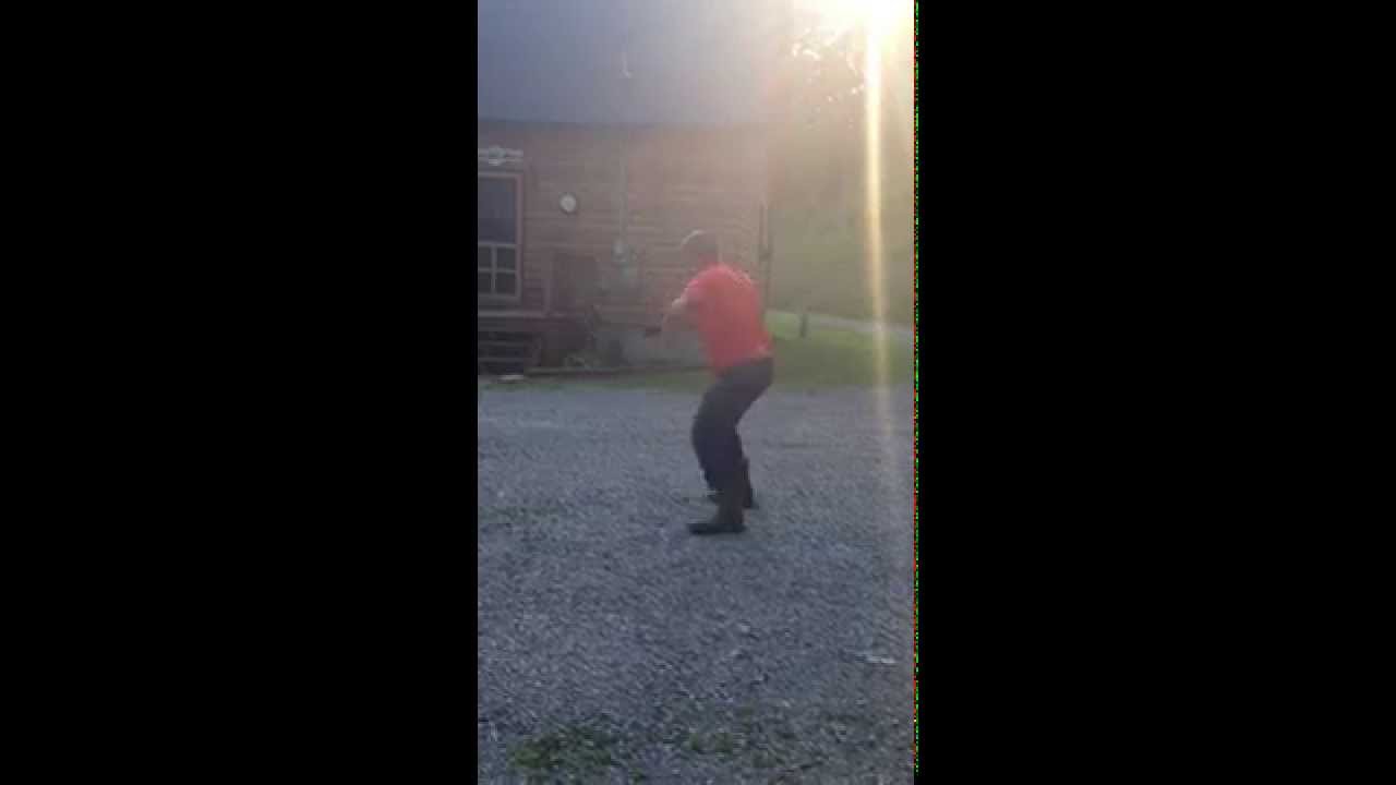 Daddy and daughter dancing after he gets home from work. #COWBOYTWERK
