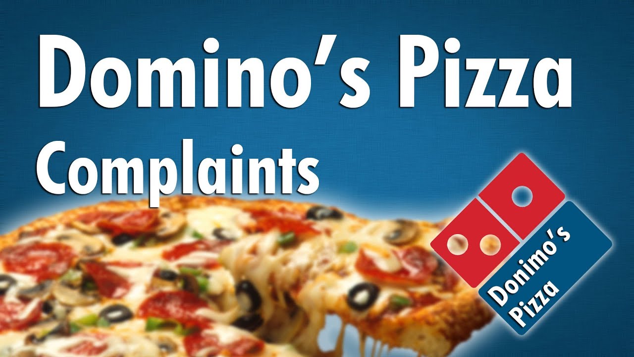 Domino's Pizza Complaints (First World Pizza Problems)