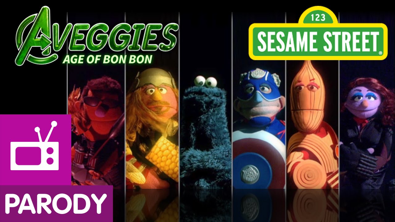 Sesame Street: The Aveggies- Age of Bon Bon (Avengers Parody)