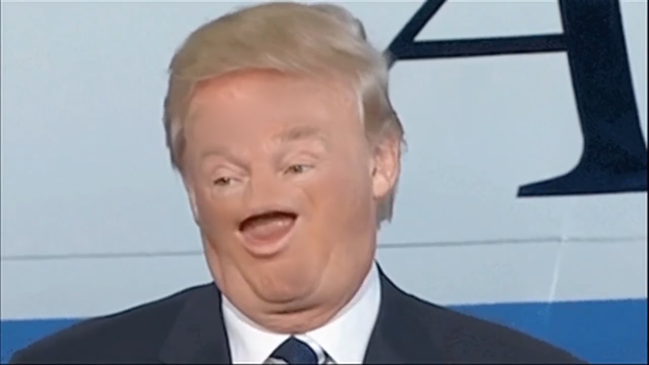 No Nose President Donald Trump