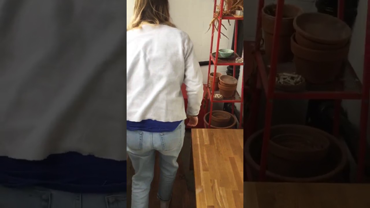 Girl hears rumours of pigeon on balcony