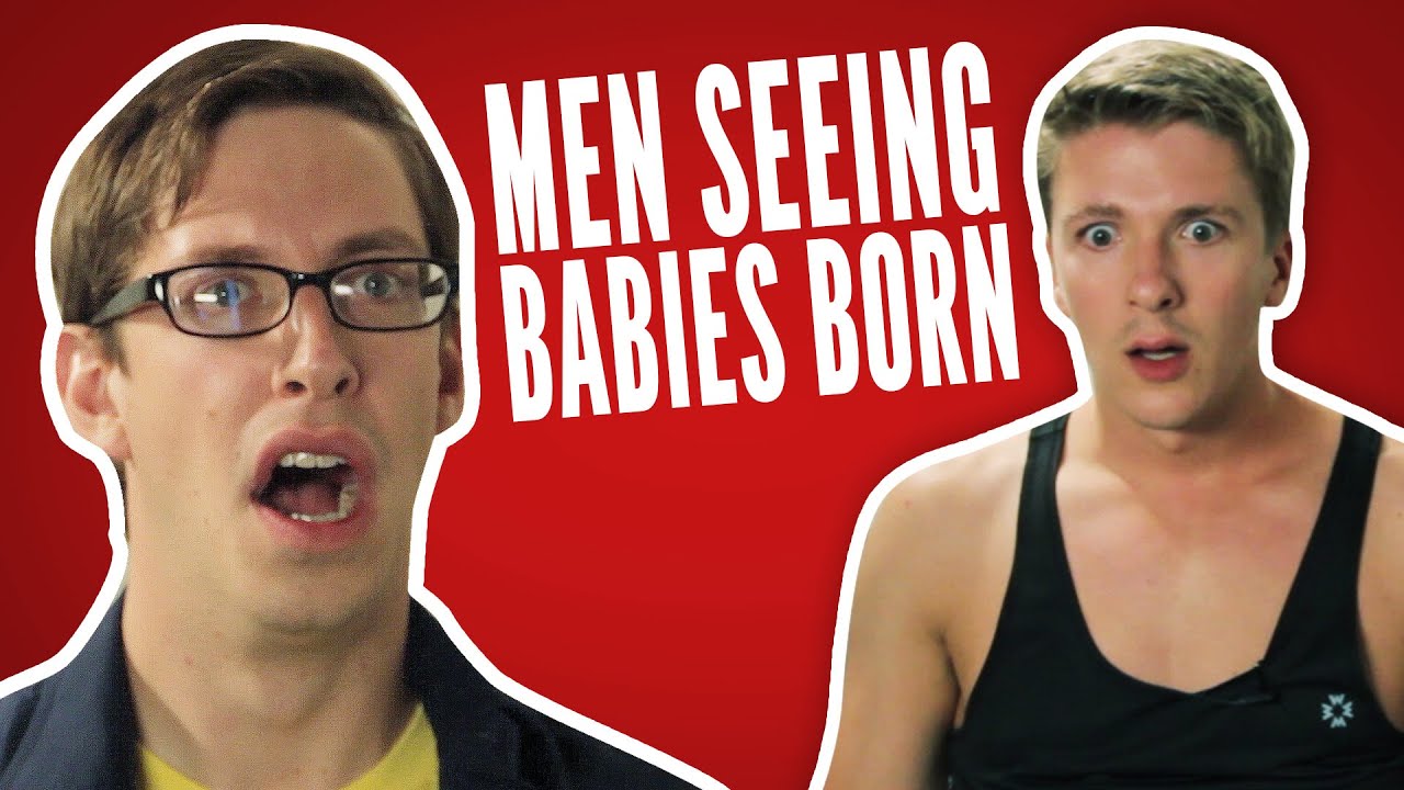 Men Watch Childbirth For The First Time