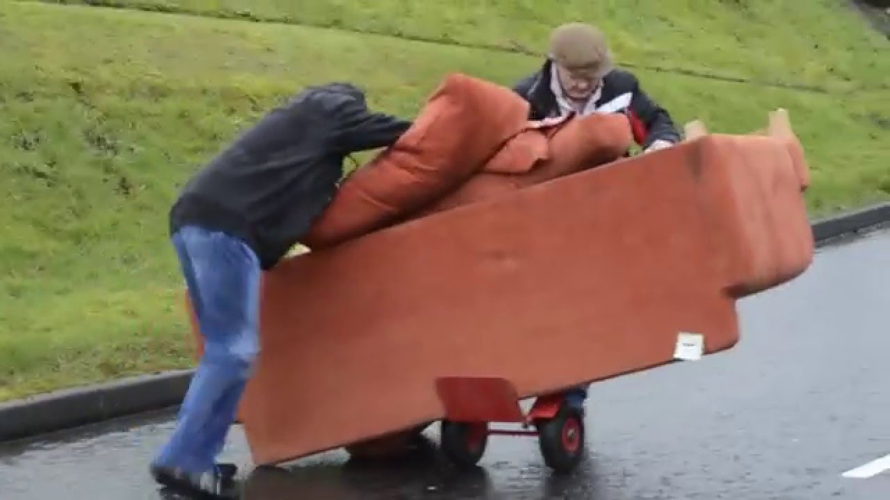 Broken down sofa, Drumquin