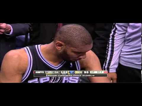 Tim Duncan Realizing He Has Arms