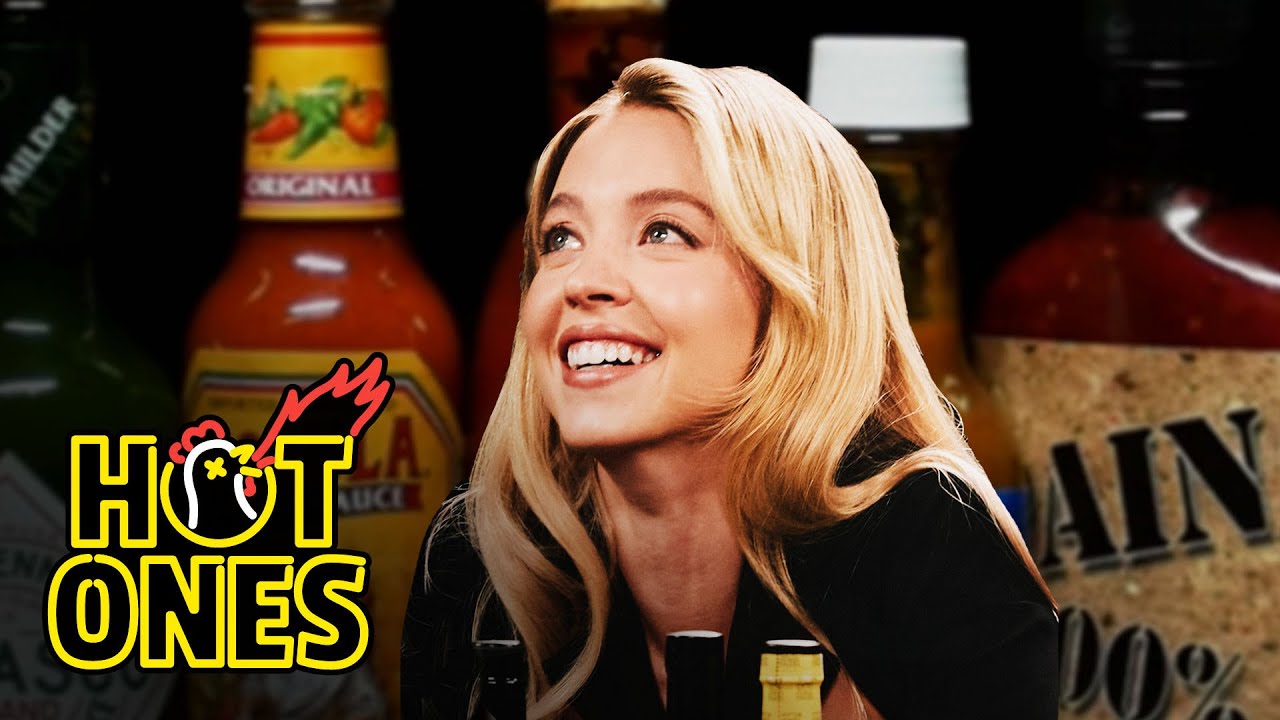 Sydney Sweeney Endures a Nightmare While Eating Spicy Wings | Hot Ones