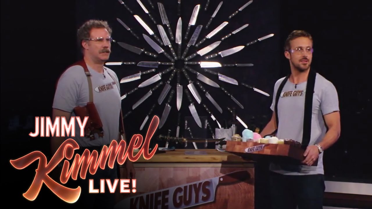 "Knife Guys" Will Ferrell and Ryan Gosling