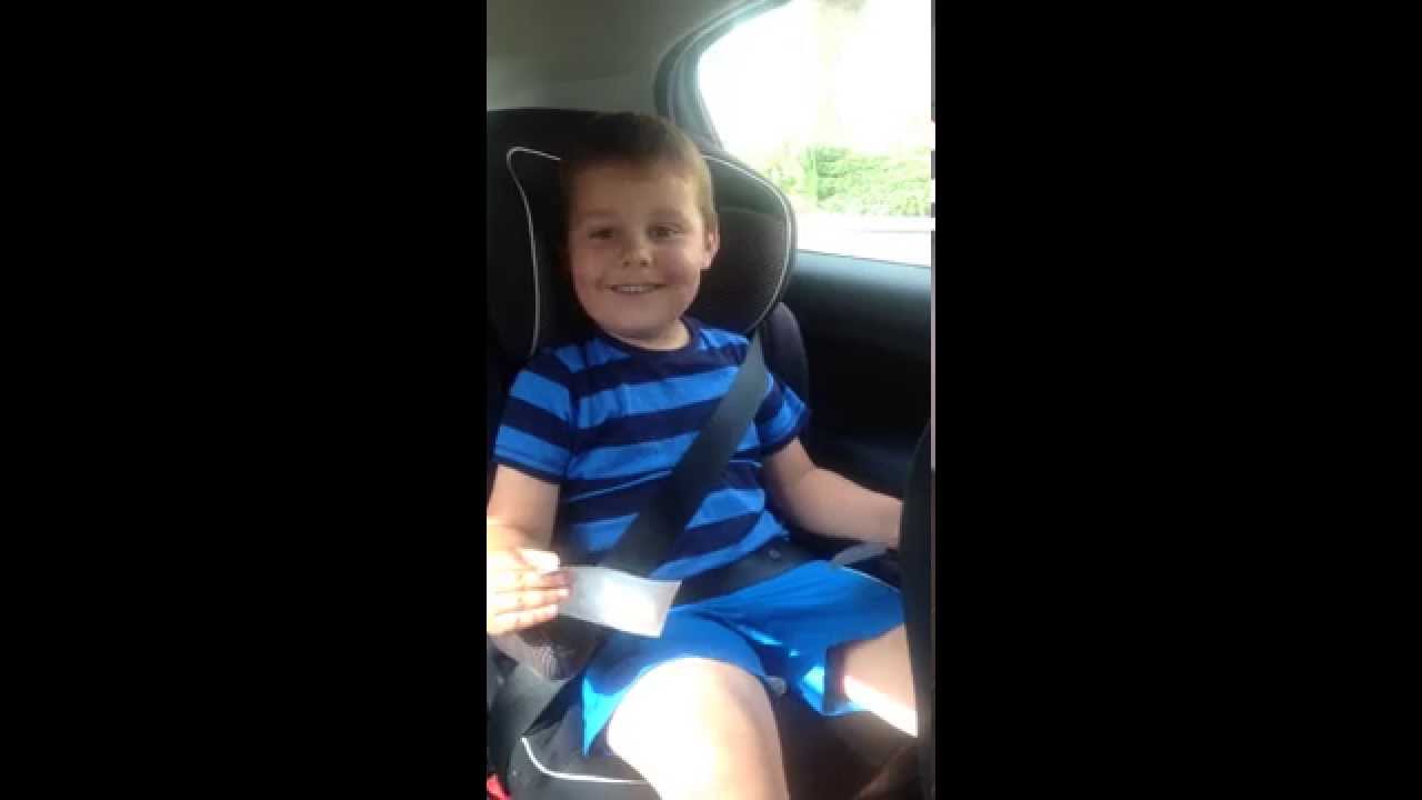 My 5yr olds reaction to becoming a big brother.