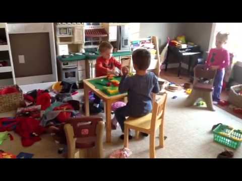 Preschoolers fight over Romney and Obama