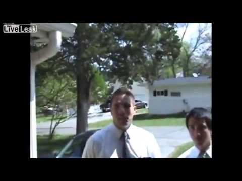 Parrot Attacks Mormon Missionaries!!