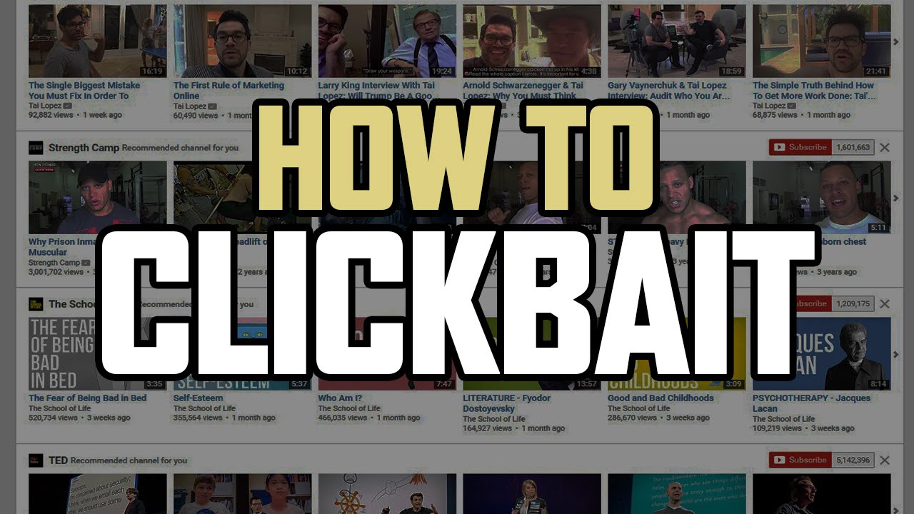 HOW TO - Clickbait