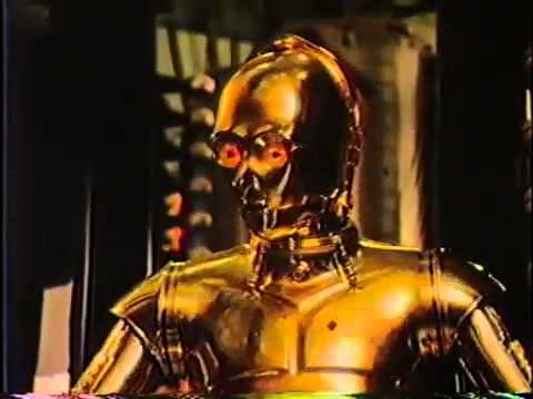 Vintage Star Wars C-3PO   R2-D2 smoking PSA commercial