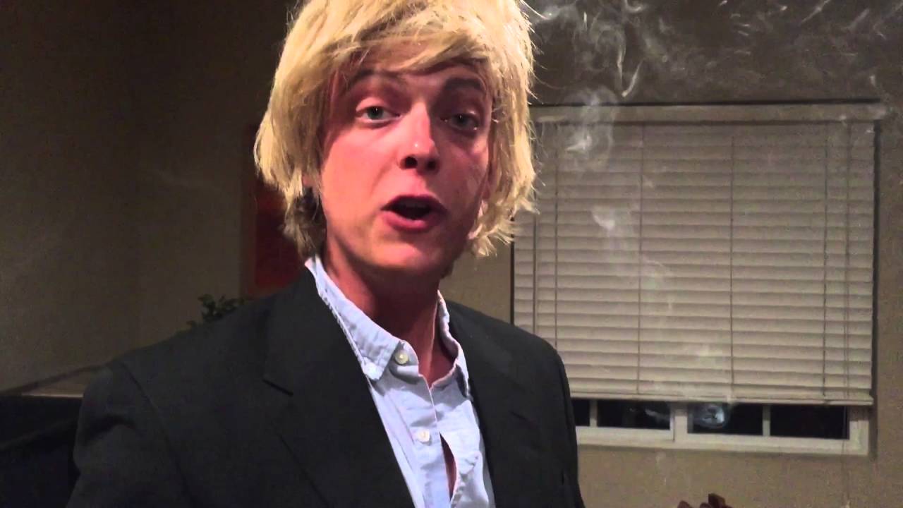 Owen Wilson burns some incense