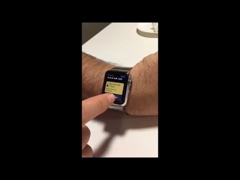 Accidentally ordering from Amazon during an Apple Watch demo
