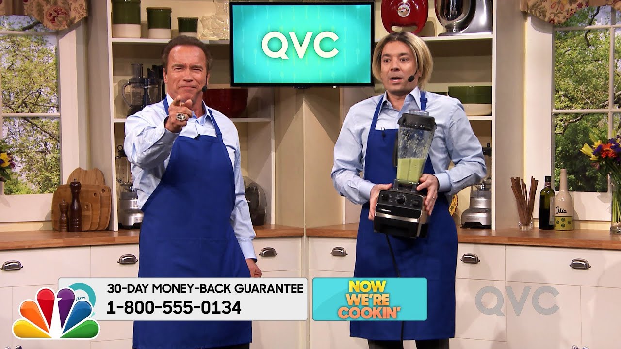 Arnold Schwarzenegger on QVC: "Get to the Chopper!"