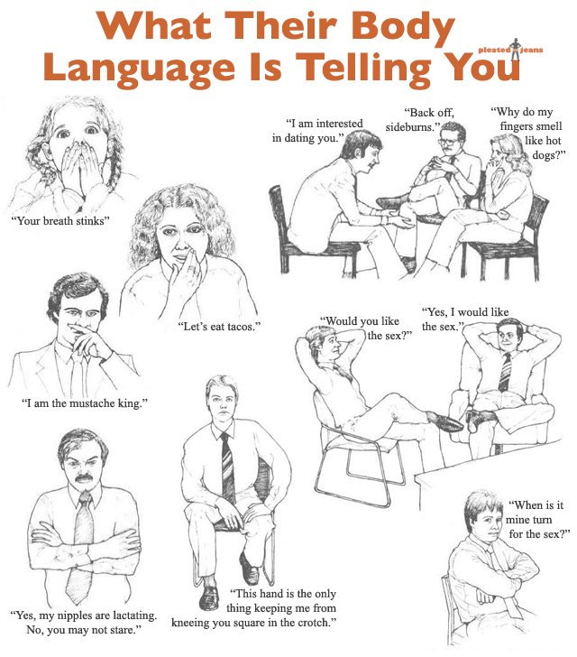 how to read body language of girl