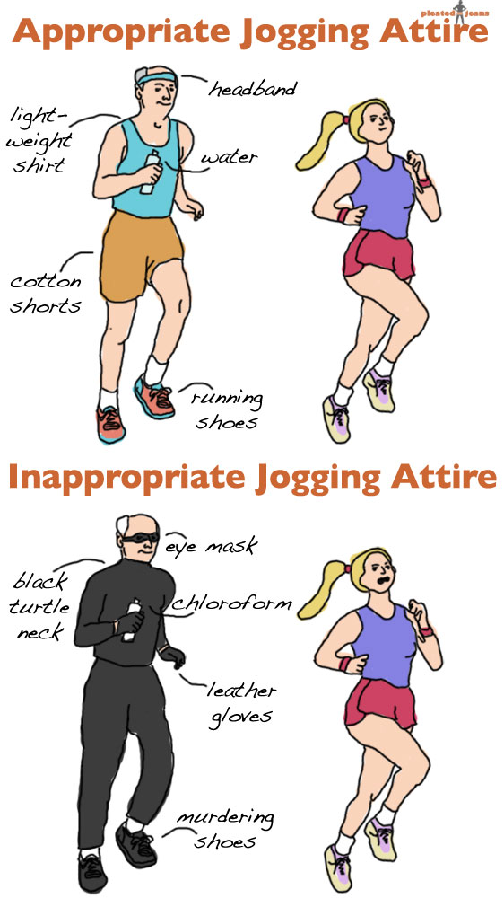 Appropriate Jogging Attire
