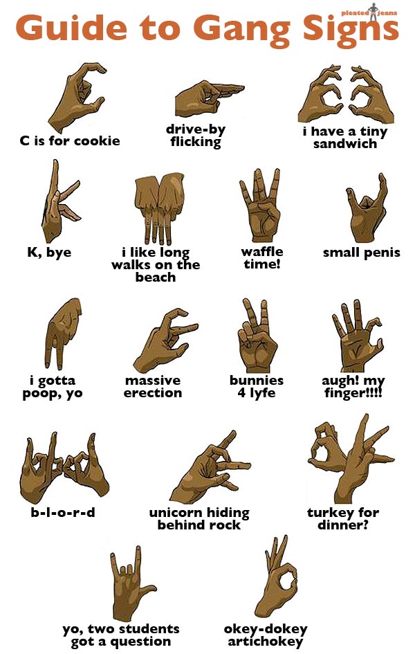 gang signs and symbols meanings