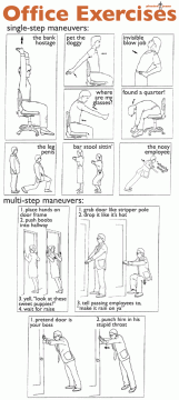 A Handy Guide to Office Exercises