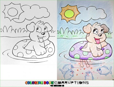 14 Coloring Book Corruptions
