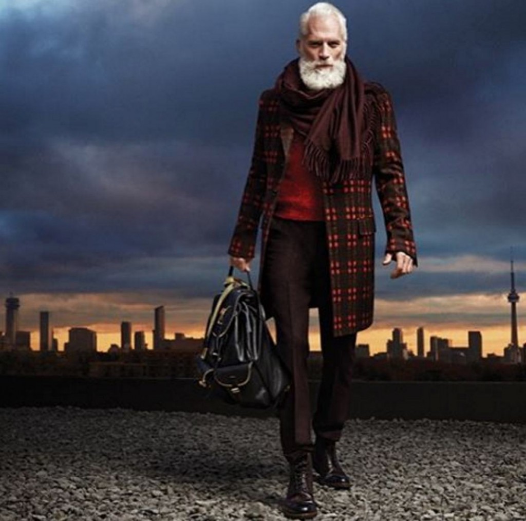 This Super Stylish 'Fashion Santa' is Putting the Couture in Christmas