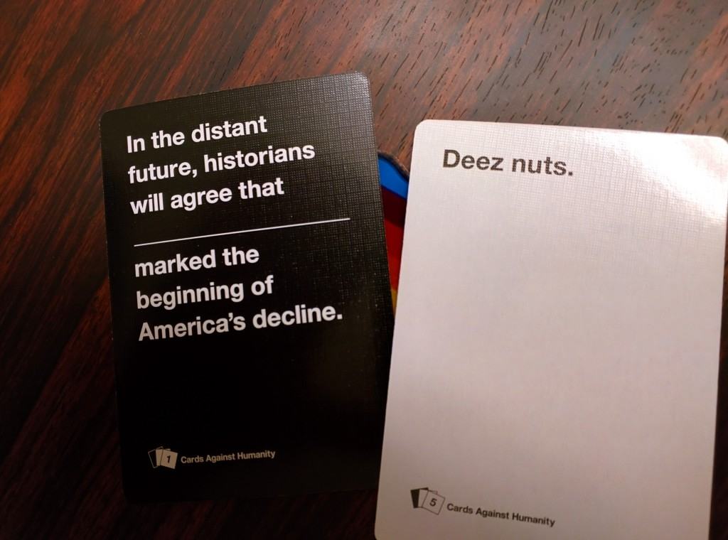 21 Twisted Yet Hilarious Cards Against Humanity