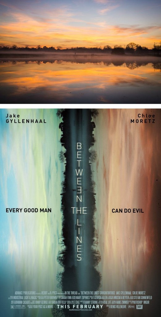 Photoshop Genius Turns Random People's Photos Into Movie Posters