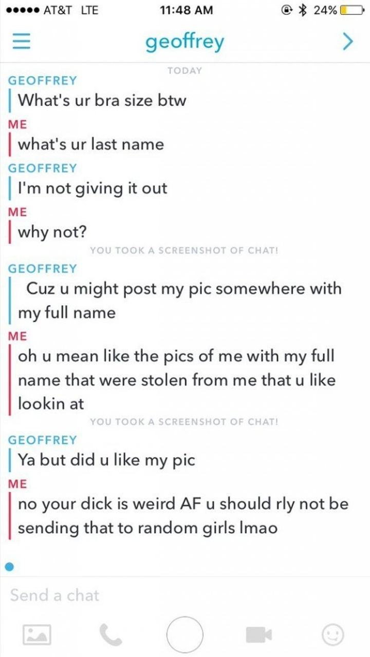 Woman Gets Perfect Revenge on Man Who Sent Her Unsolicited Nude Pics