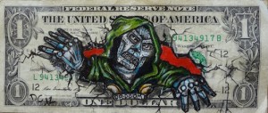 21 Defaced Dollar Bills That Are Artistic Masterpieces