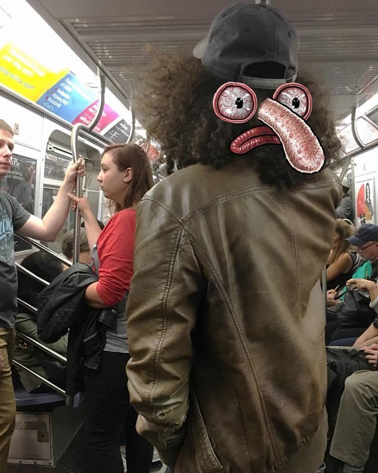 16 Clever and Absurd Subway Doodles