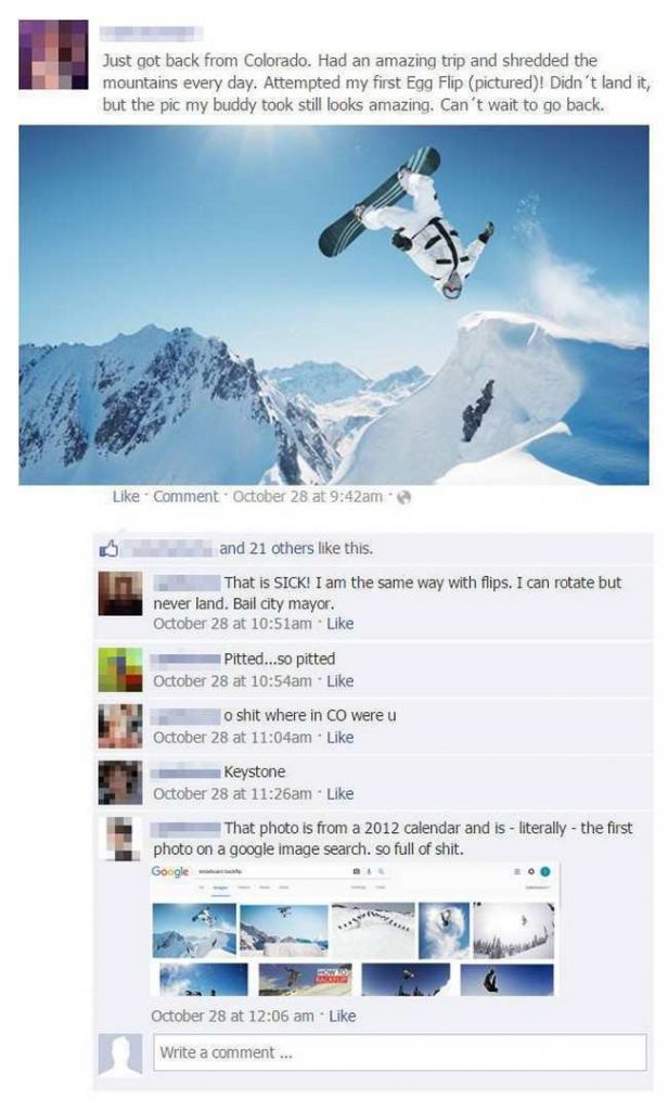 21 People Caught Lying On The Internet