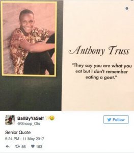 18 Best Senior Quotes of 2017