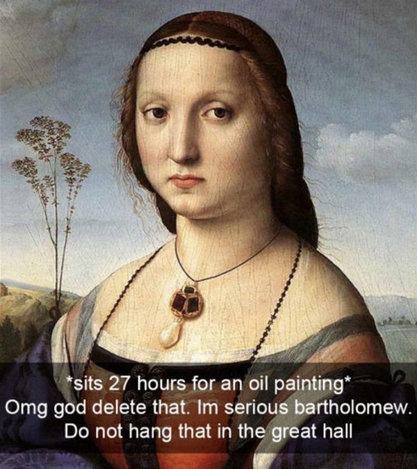 21 Old Paintings With Funny Captions