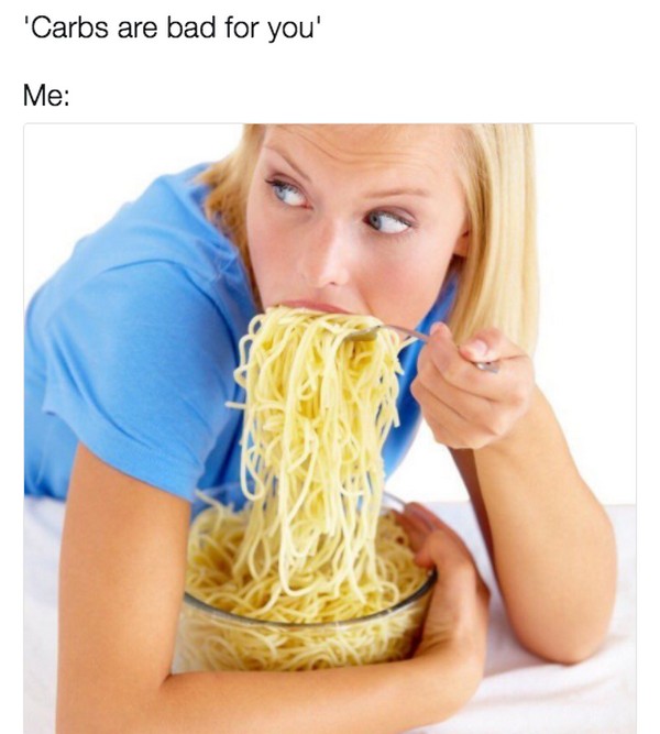 21 Delicious Memes About Carbs Pleated Jeans