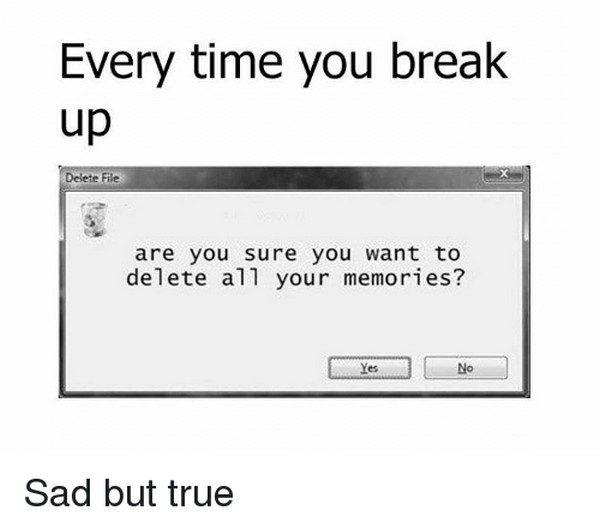 Sad Break Up Meme