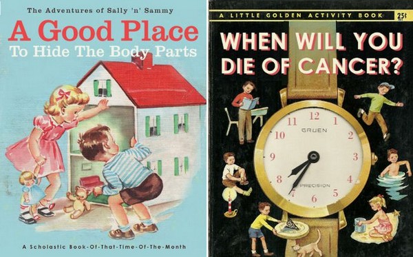 dark funny kids books - when will you die of cancer