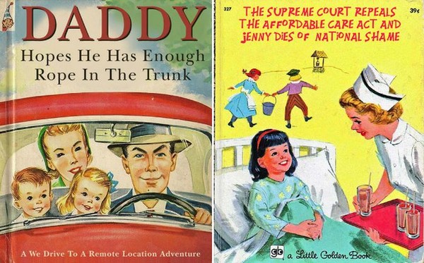 dark funny kids books - the surpreme court repeals affordable care act