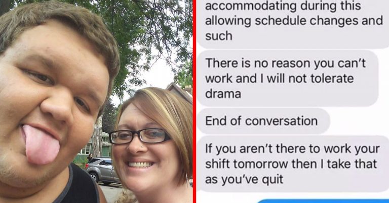 Manager Shames Mom Who Called Out Of Work Because Her Son Is On Life Support