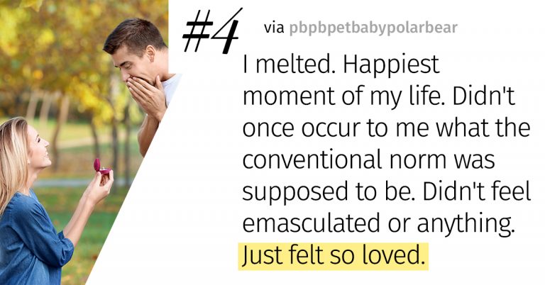 17 Men Who Were Proposed To By Their Girlfriends Share How They Feel About It