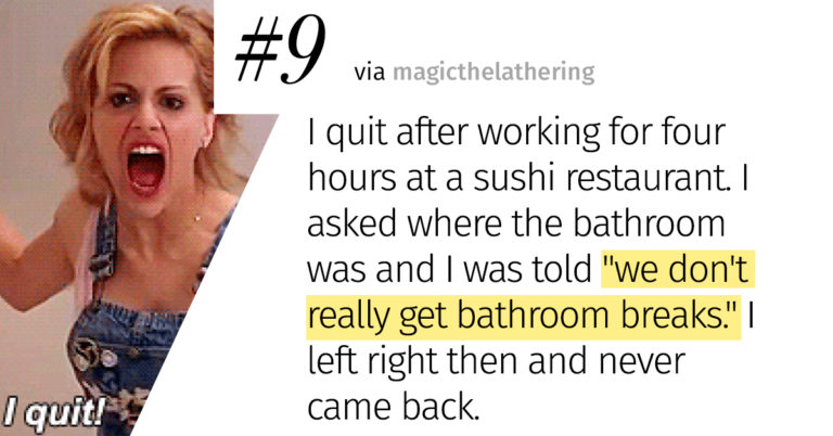 Former Employees Are Sharing Their Best “Screw This, I Quit” Moments