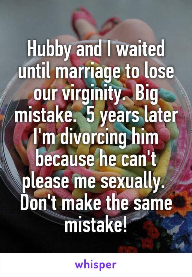 16 People Confess They Regret Waiting Until Marriage 