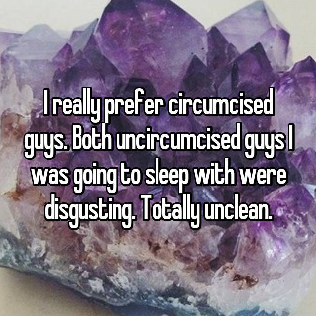 Women who love uncircumcised