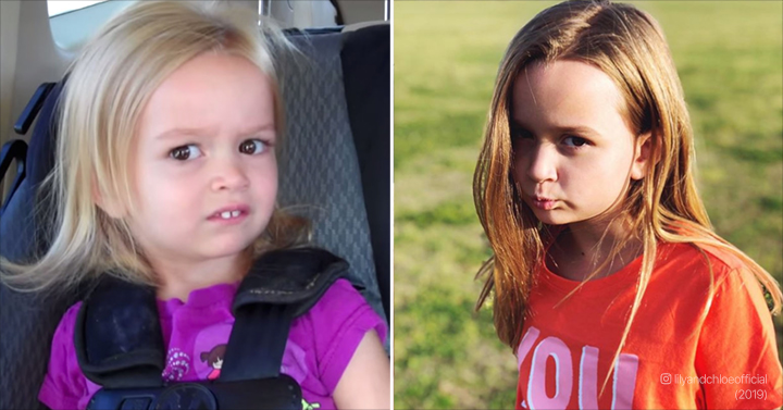 Side-Eyeing Chloe then and now
